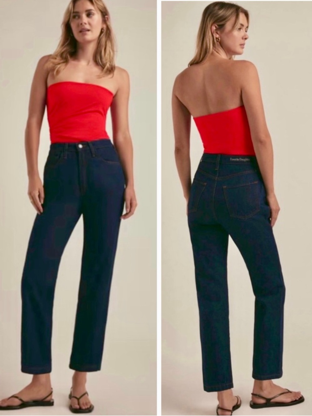 Favorite Daughter The Valentina Super High Rise Straight Leg Women’s Jeans 26